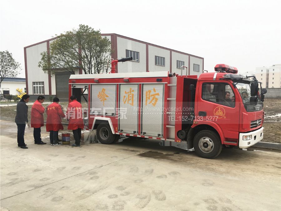 東風多利卡單排消防車 東風多利卡單排消防車
